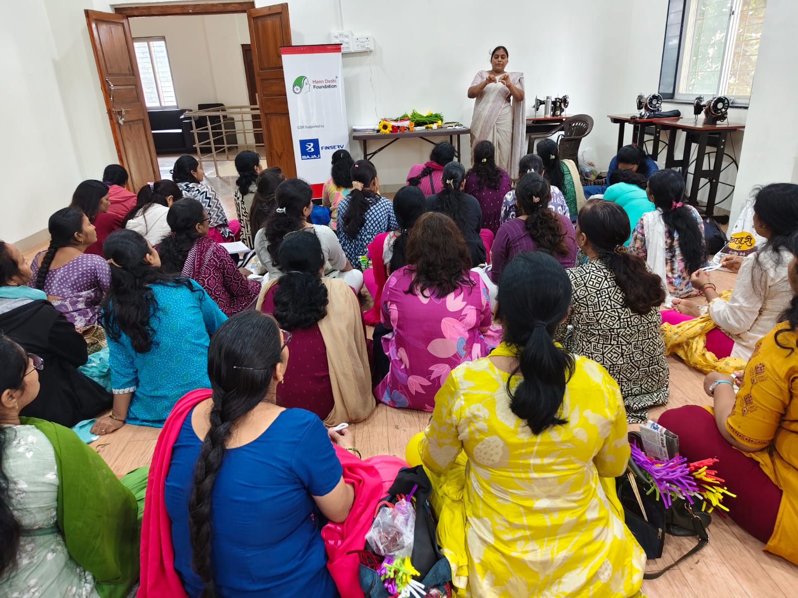 A full training hall in Vadagaon Budruk, Pune